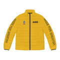 M4G Men's Yellow Puffer Jacket