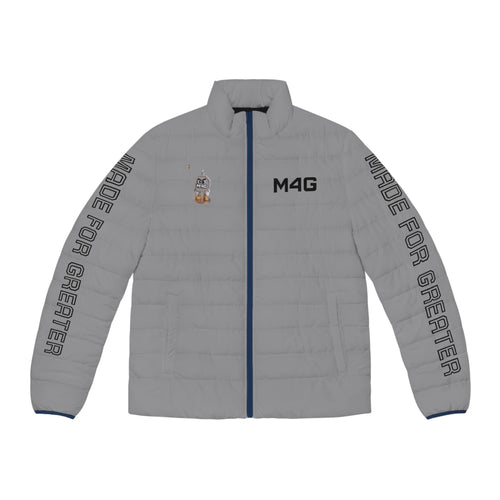 M4G Grey Men's Puffer Jacket