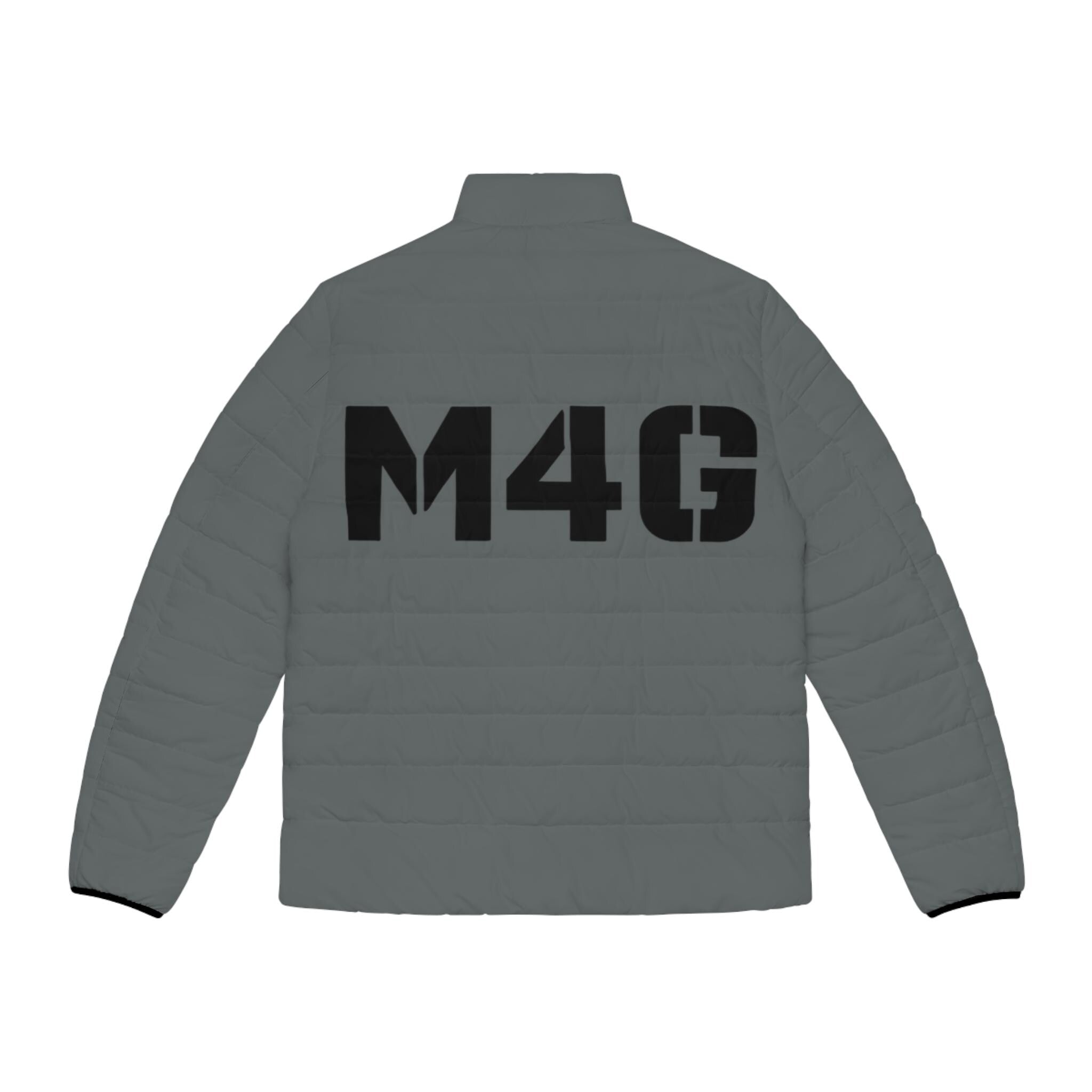 M4G Dark Grey Men's Puffer Jacket
