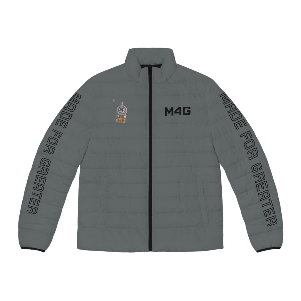 M4G Dark Grey Men's Puffer Jacket