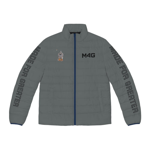 M4G Dark Grey Men's Puffer Jacket