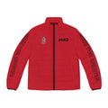 M4G Men's Dark Red Puffer Jacket