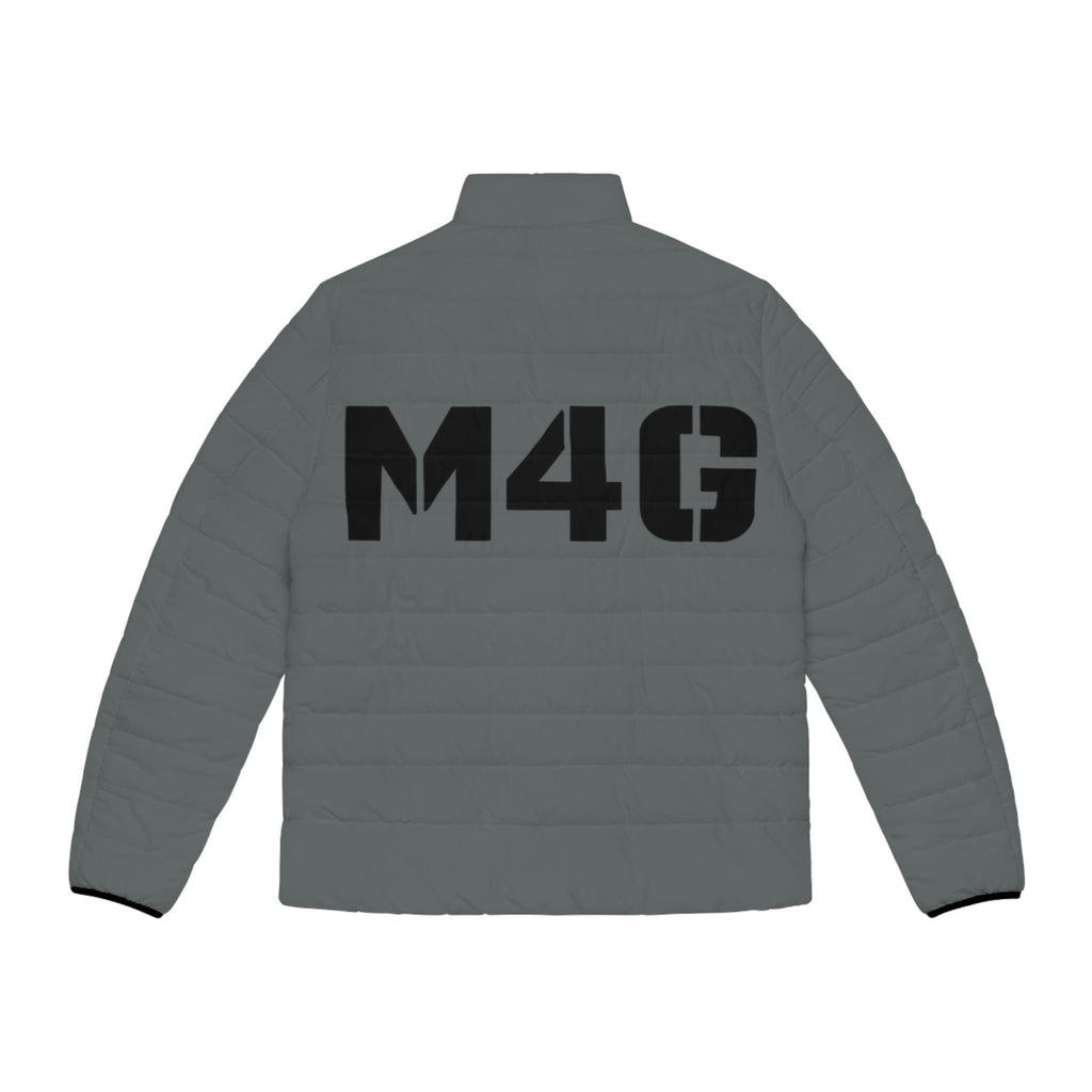 M4G Dark Grey Men's Puffer Jacket