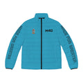 M4G Turquoise Men's Puffer Jacket
