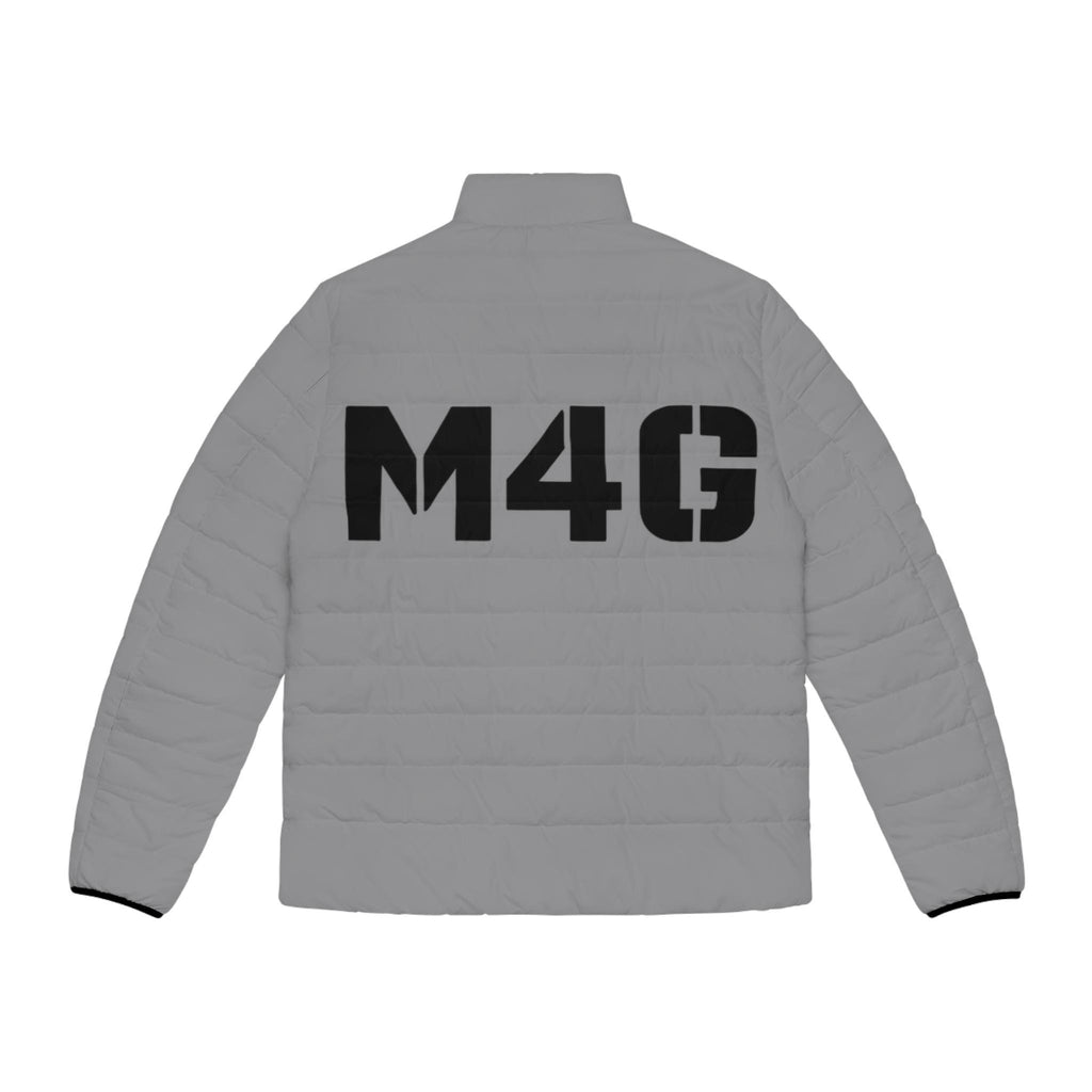 M4G Grey Men's Puffer Jacket