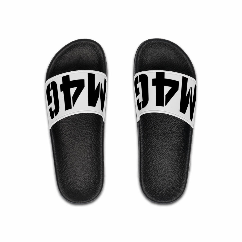 M4G Original Edition White Men's Slide Sandals