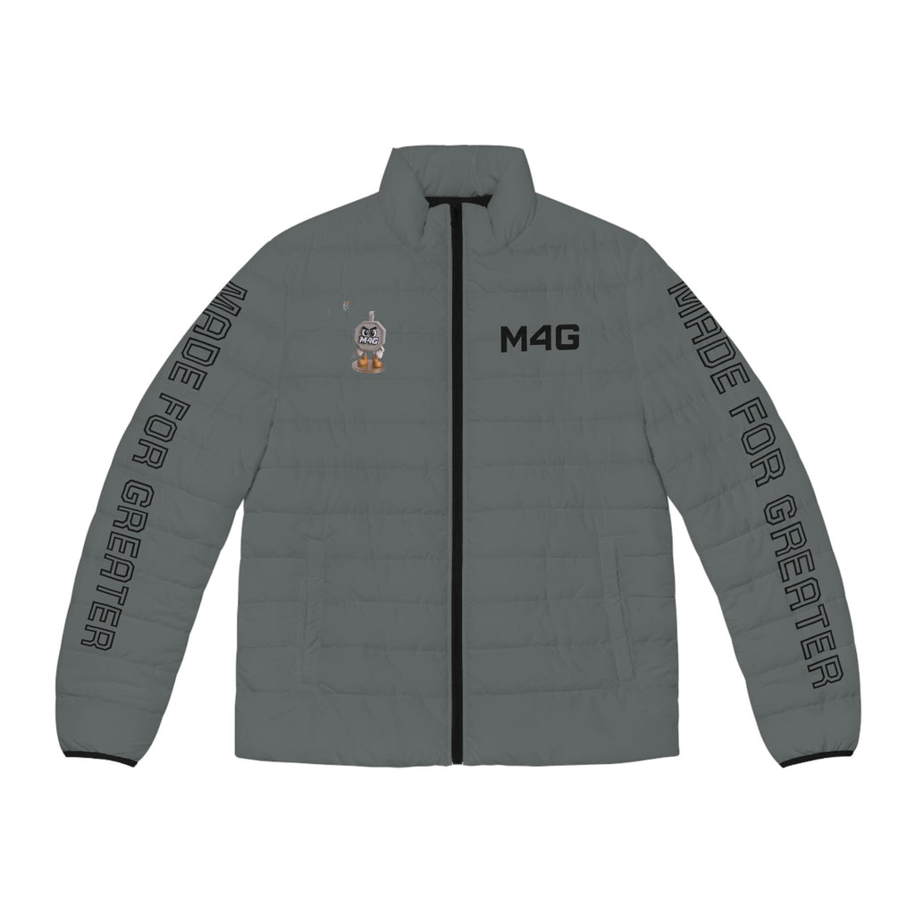 M4G Dark Grey Men's Puffer Jacket