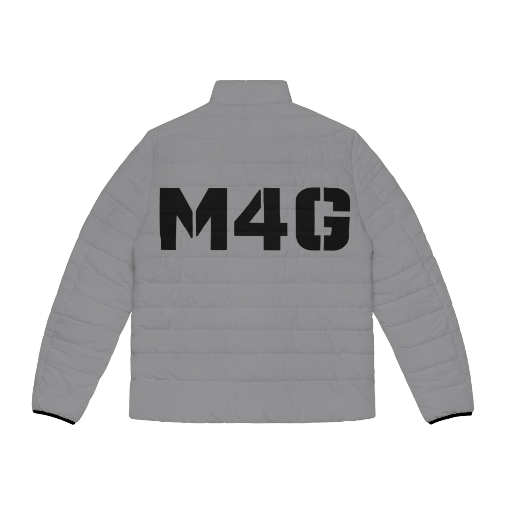 M4G Grey Men's Puffer Jacket